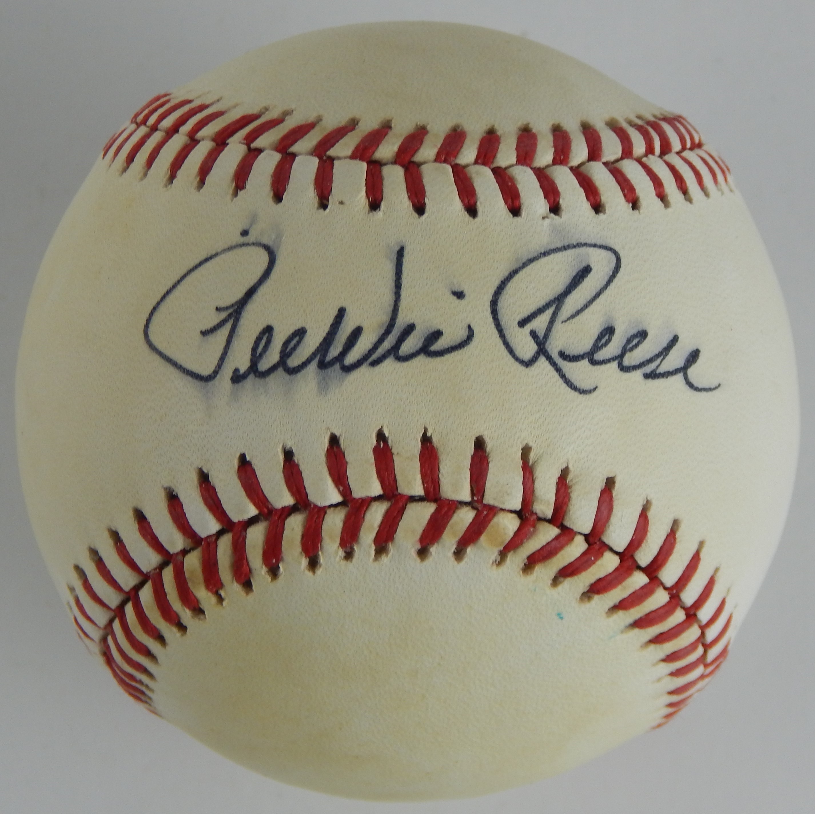 Baseball Autographs - Pee Wee Reese Single Signed ONL Feeney Baseball