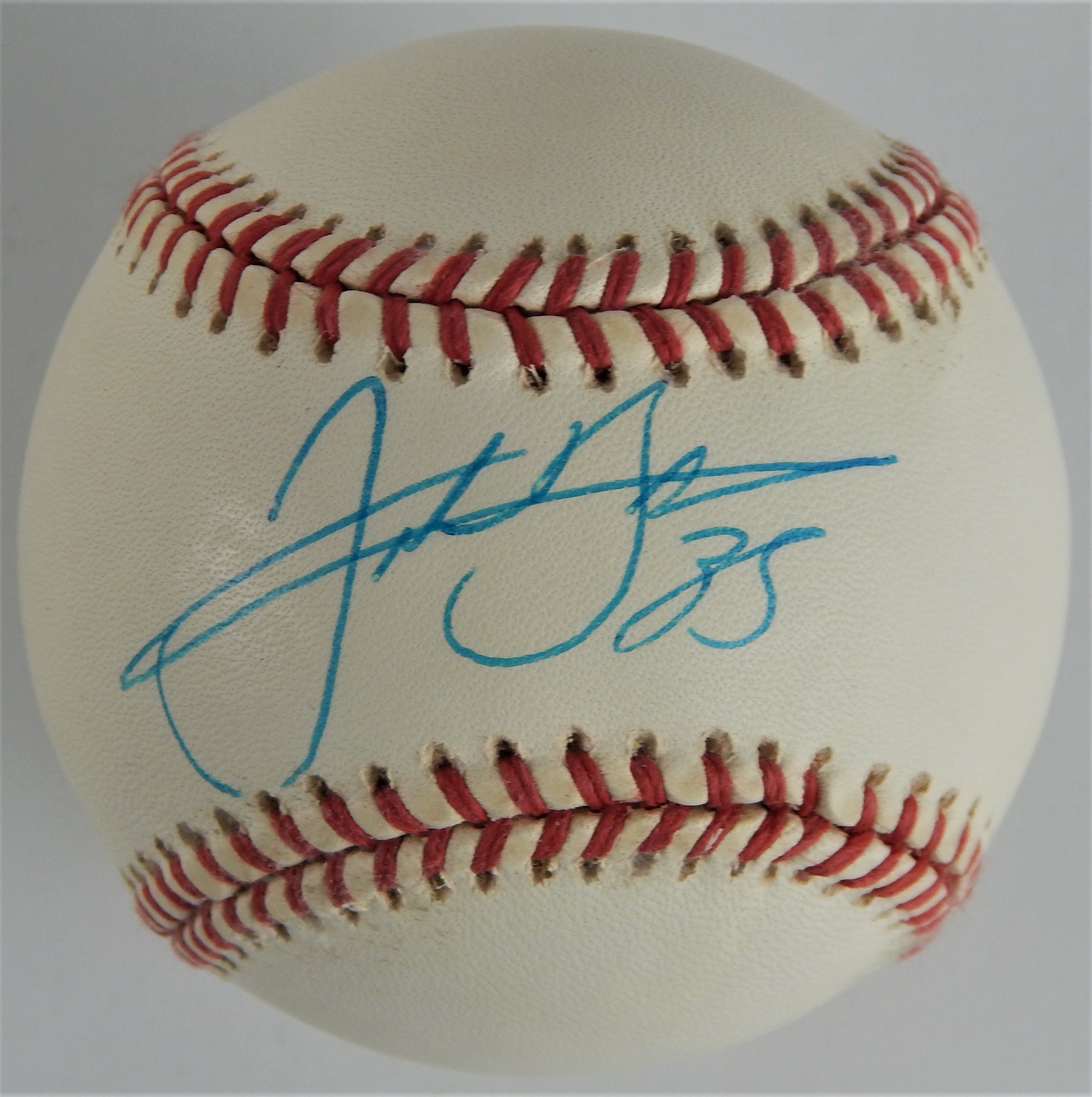 Baseball Autographs - 1990s Frank Thomas Single Signed OAL Baseball
