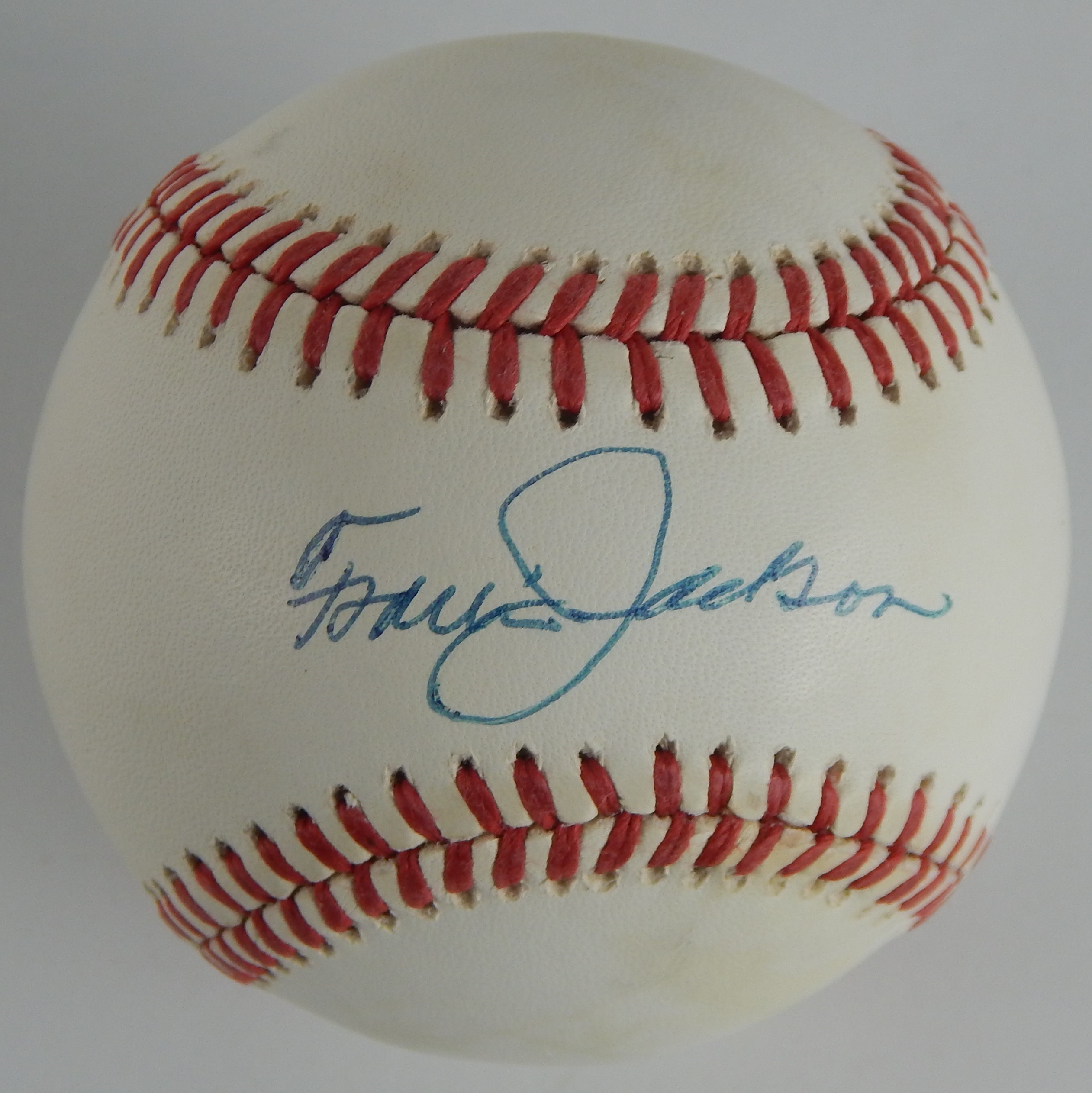 Baseball Autographs - Travis Jackson Single Signed ONL Baseball