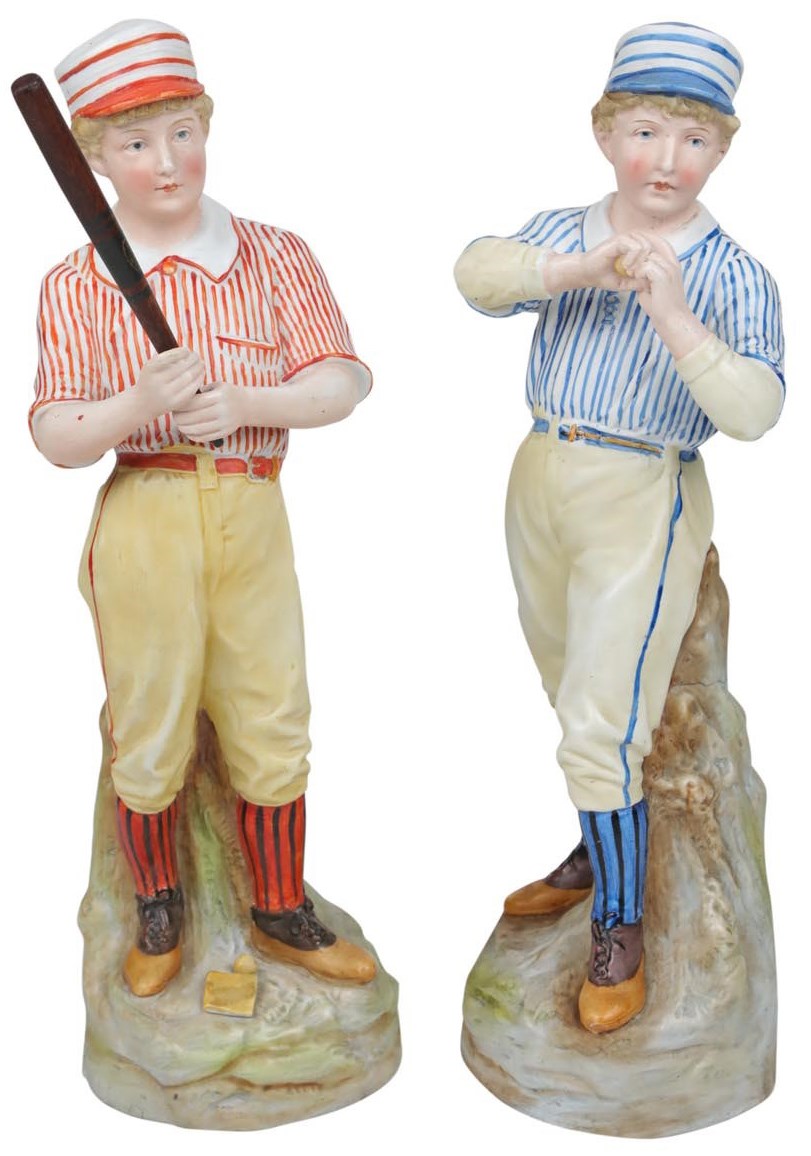 Early Baseball - Heubach Baseball Figures (14.5")