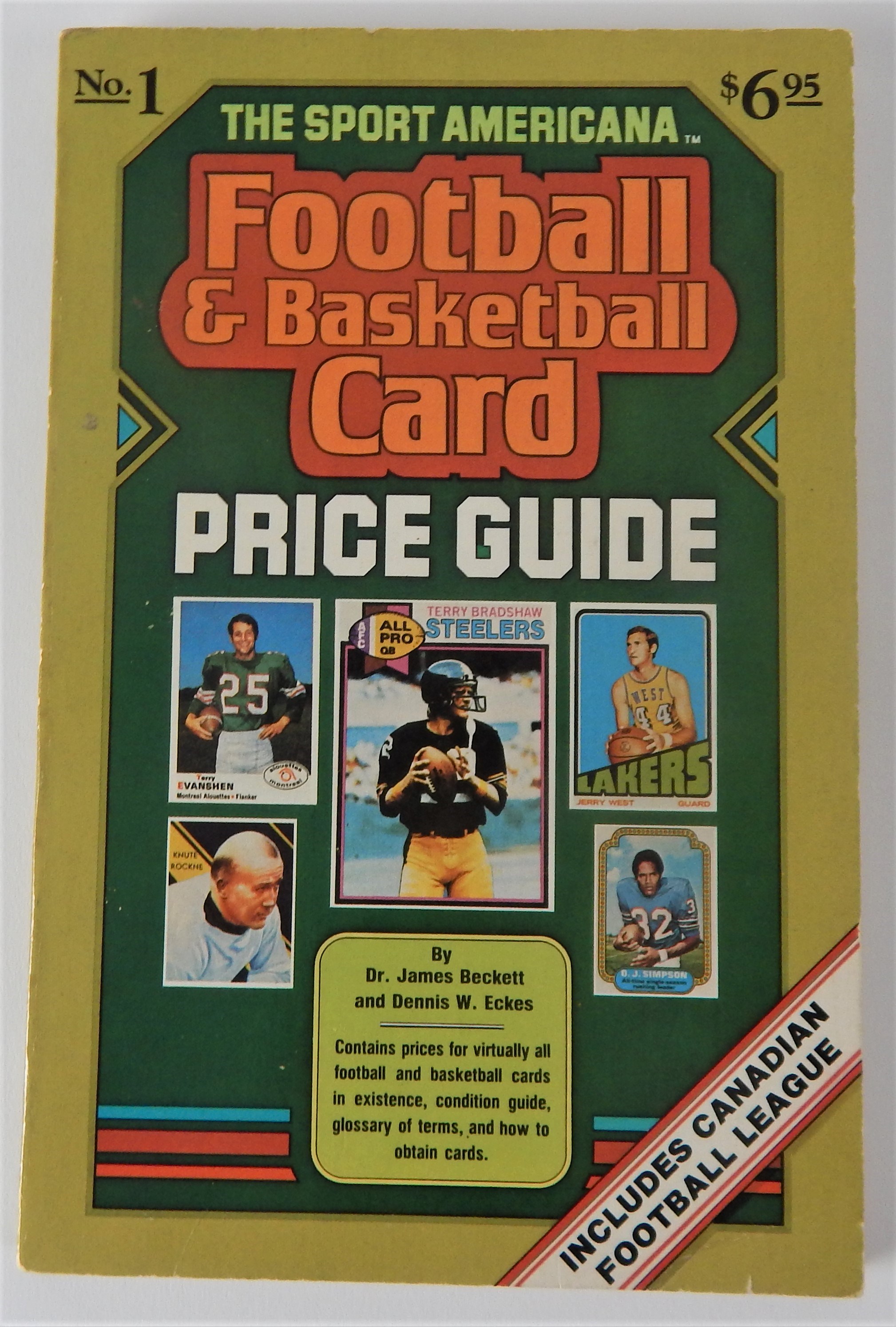 Baseball and Trading Cards - 1979 Football & Basketball Card Price #1 Beckett