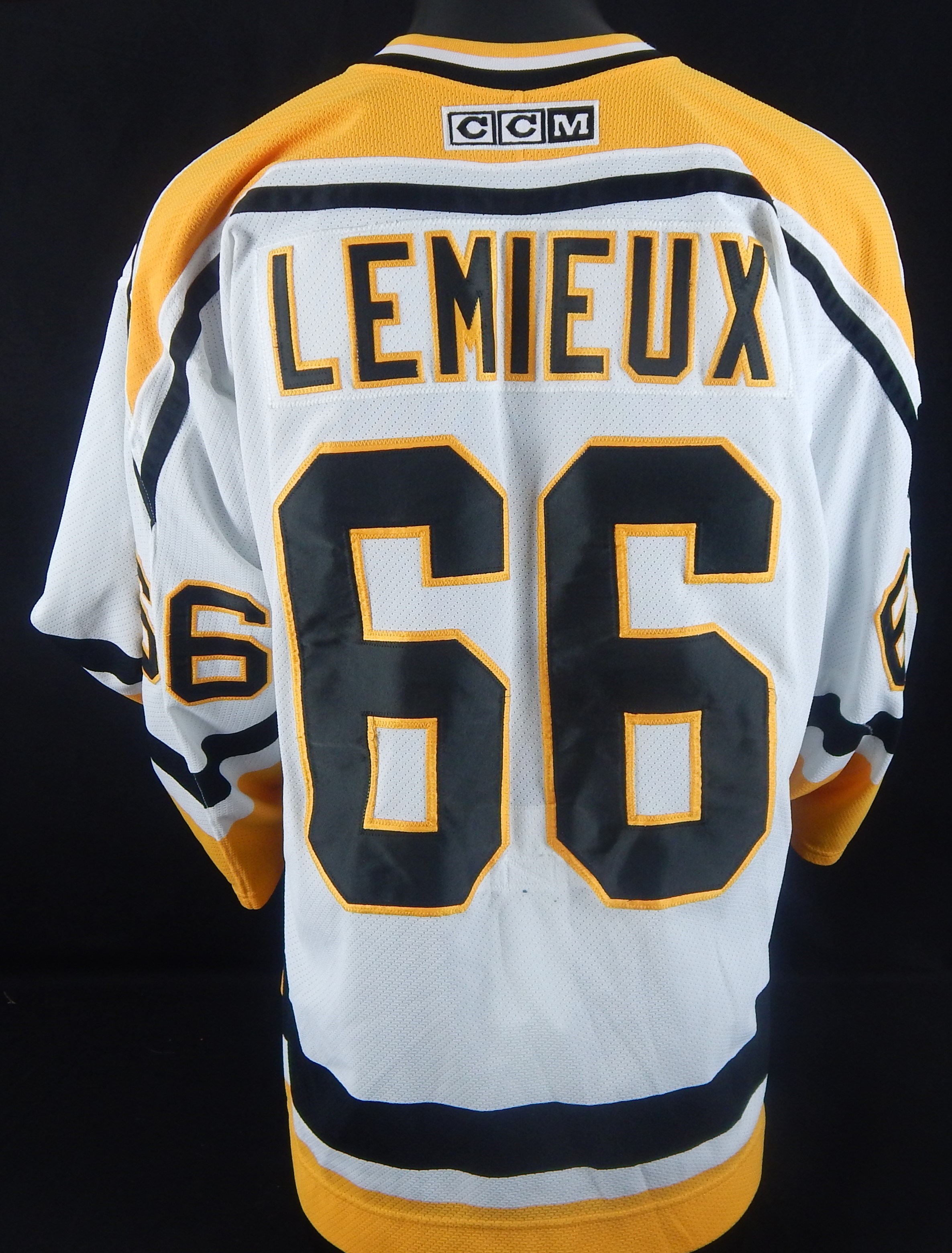 Hockey - Circa 1996-97 Game Issued Mario Lemieux Jersey
