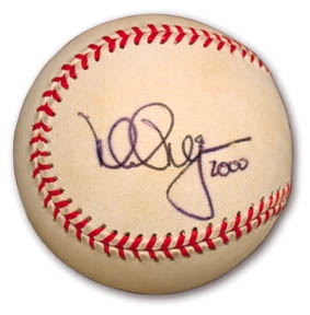 - 2000 Mark McGwire Single Signed Baseball