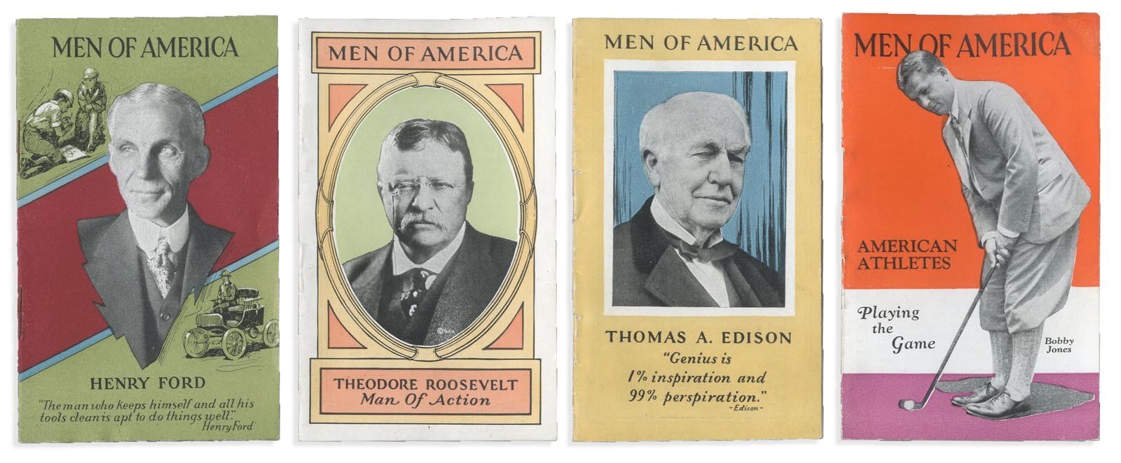 1929 H572 Stevens-Davis "Men of America" Partial Set (31)