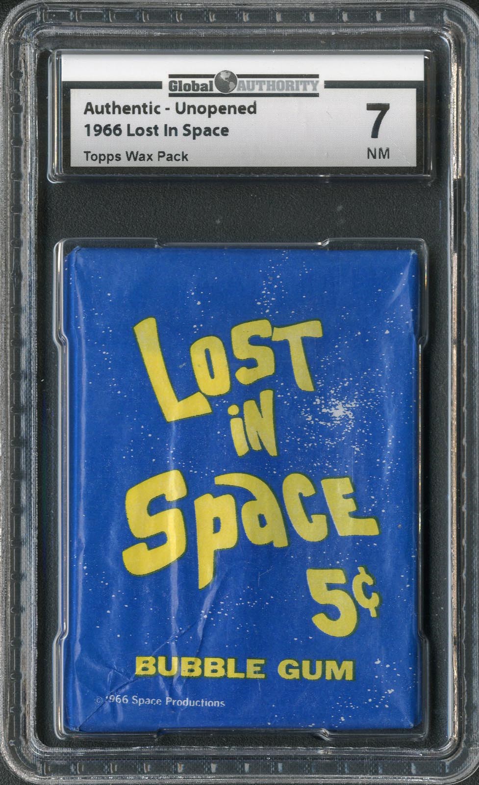 Non Sports Cards - 1966 Lost in Space Unopened Pack GAI 7 NM