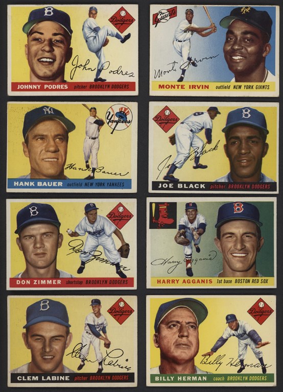 Baseball and Trading Cards - 1955 Topps Partial Set (189/210)