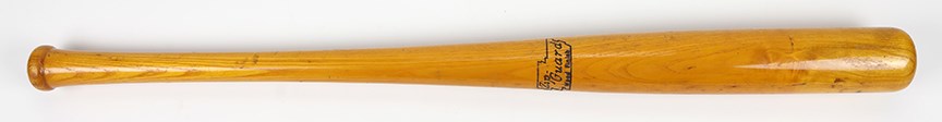 Baseball Equipment - 1940's Zip-Guard Maple Baseball Bat