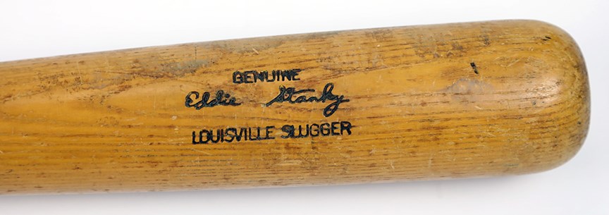 Baseball Equipment - 1940's Eddie Stanky Game Used Bat