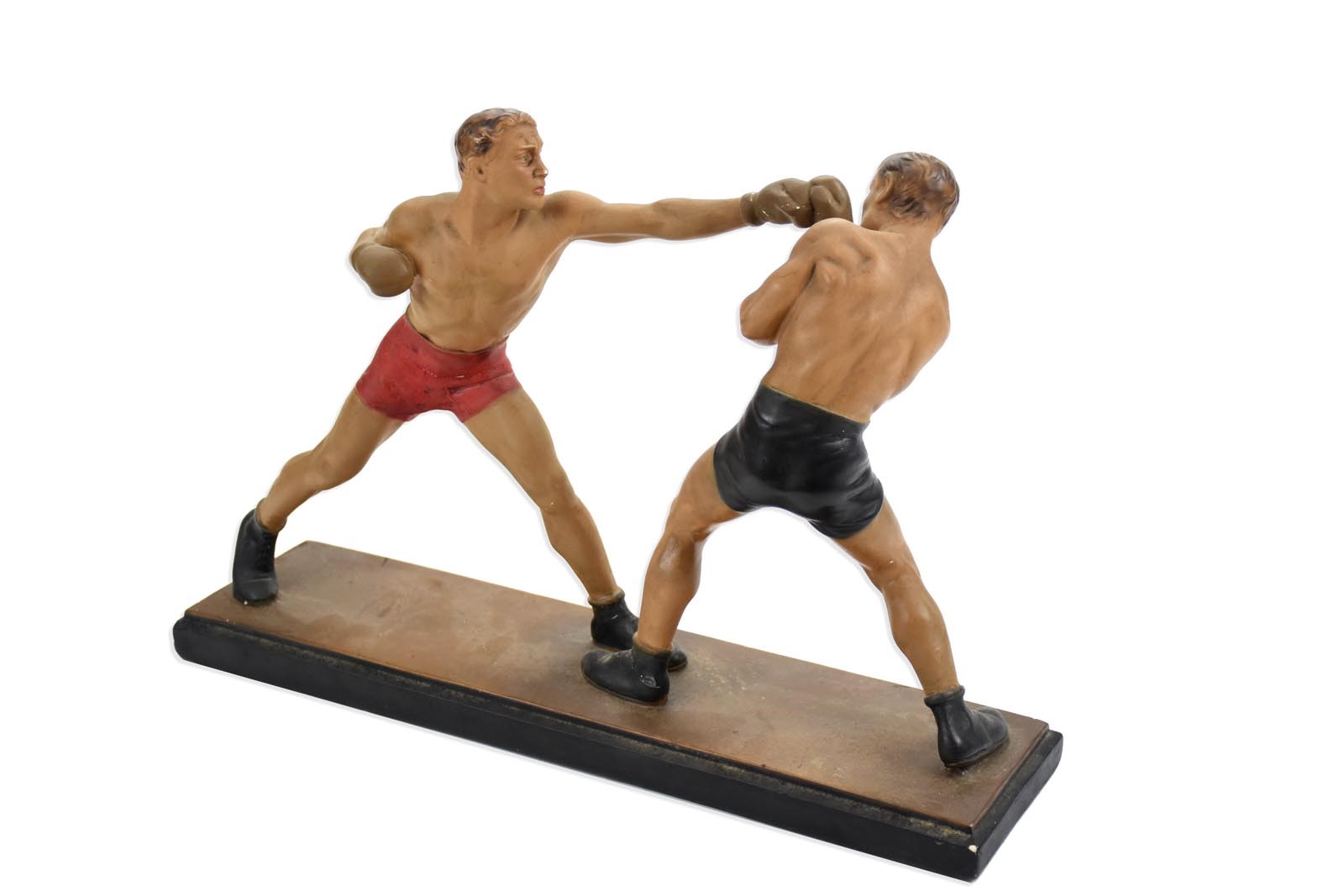 - 1940's Figural Boxing Statue