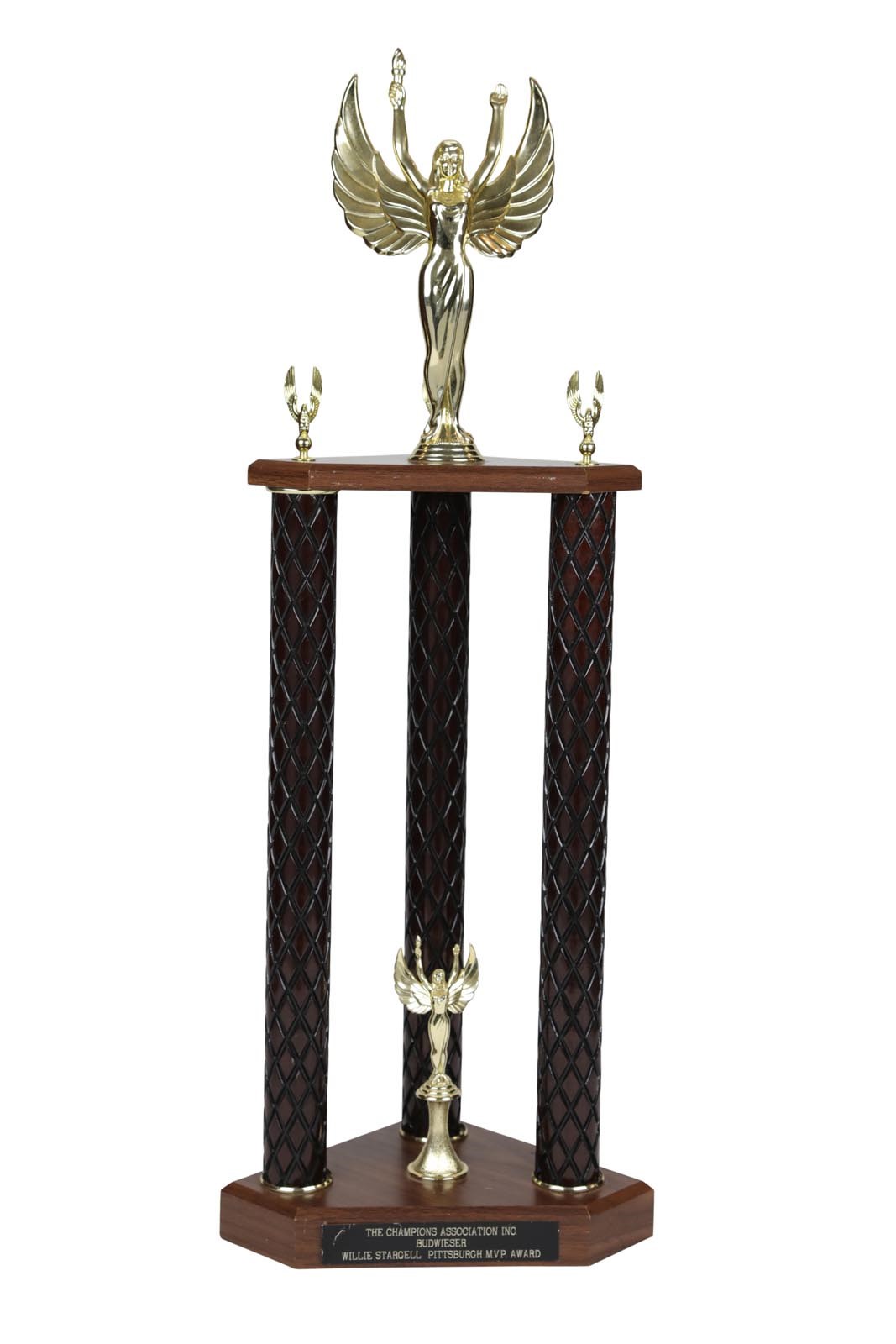 Clemente and Pittsburgh Pirates - Willie Stargell MVP Trophy Presented by Budweiser