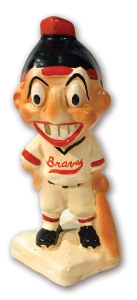 - Boston Braves Prototype Stanford Pottery Figurine (8" tall)