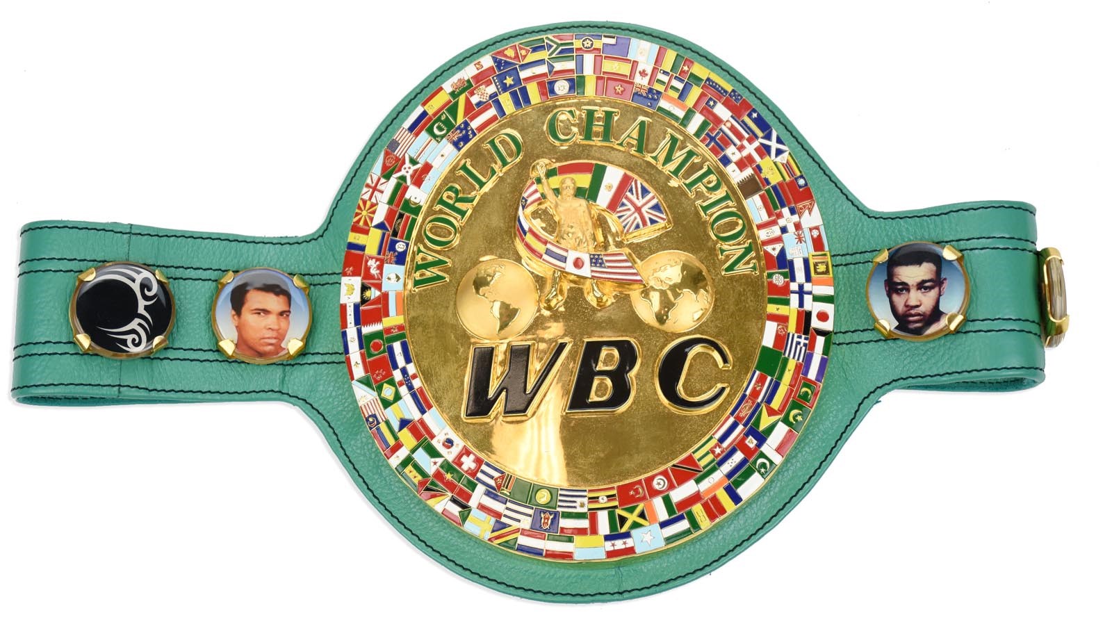 Muhammad Ali & Boxing - Mike Tyson WBC Lifetime Achievement Award Belt (Photo-Matched & Tyson LOA)