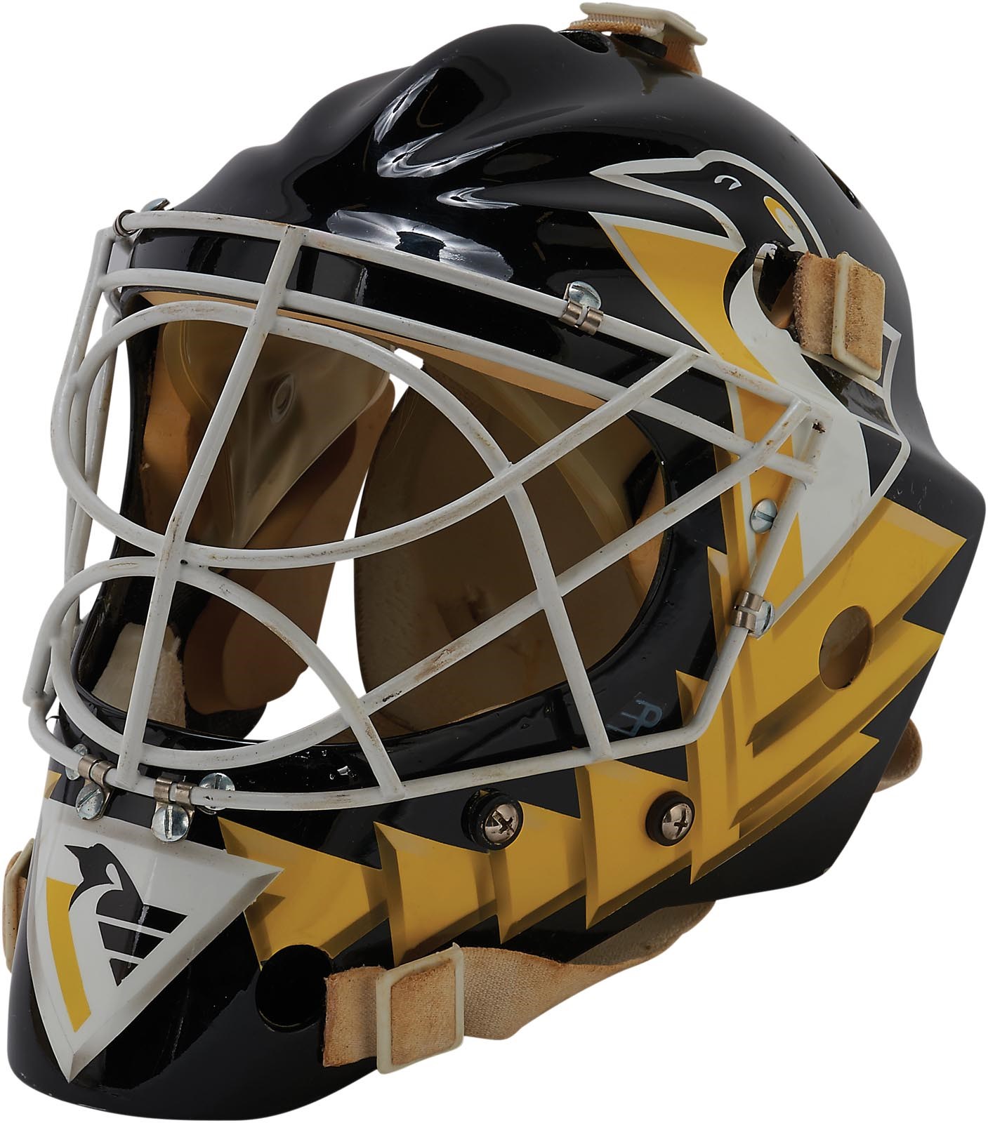- Early 1990's Ken Wregget Pittsburgh Penguins Game Worn Goalie's Mask