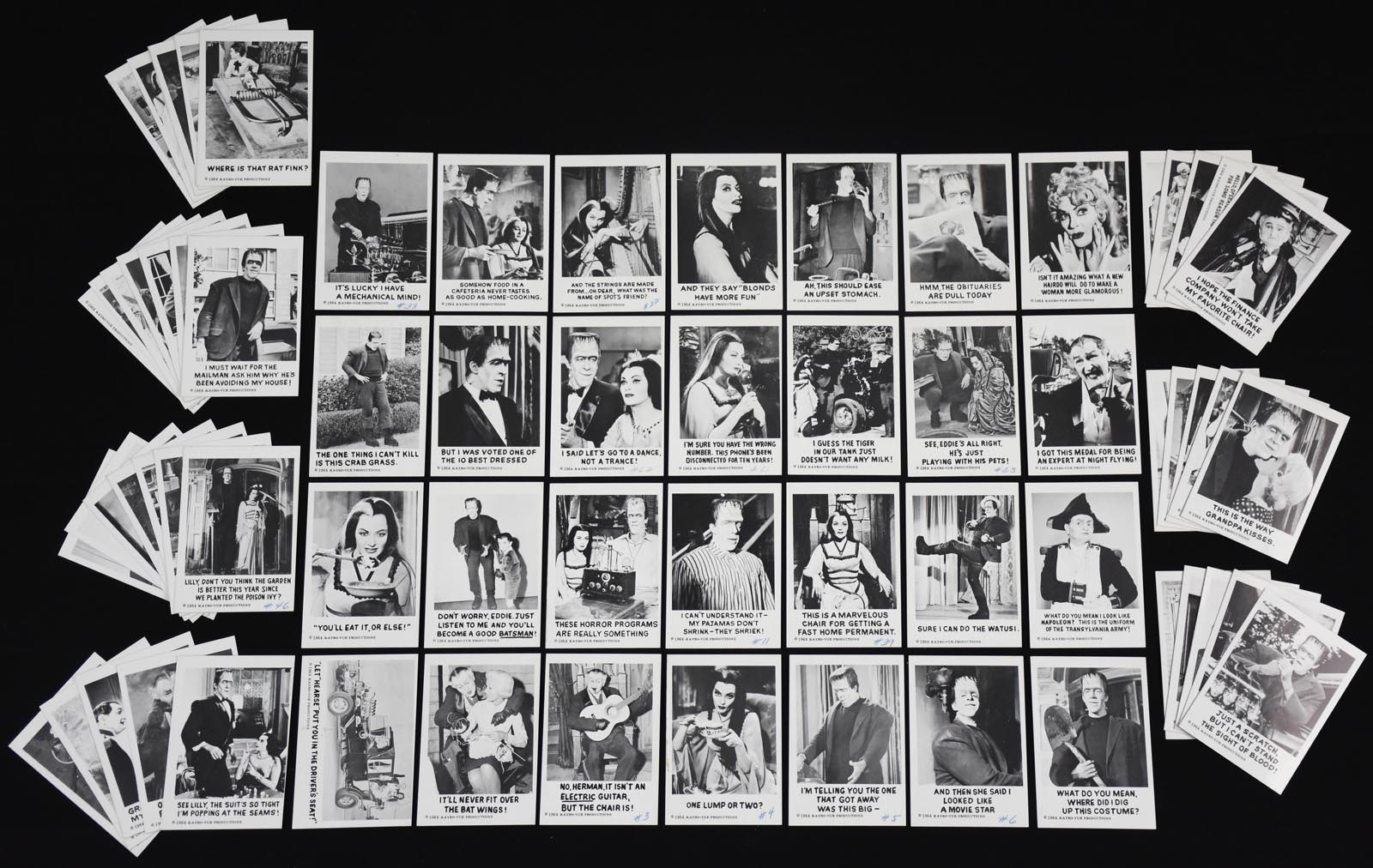 - 1964 Leaf "The Munsters" Partial Set (66/72) From Fleer Archive