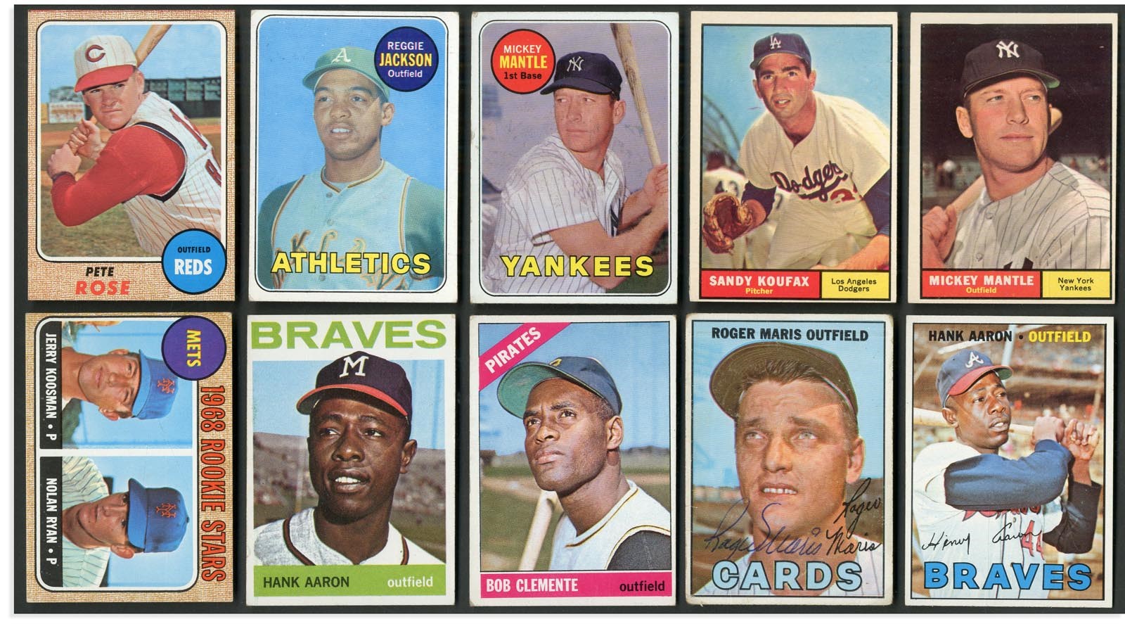 - 1960's Topps Baseball Hall Of Famer Collection (93)