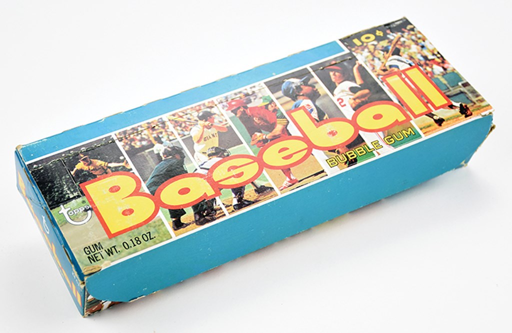 Baseball and Trading Cards - 1973 Topps Baseball Wax Display Box (empty)