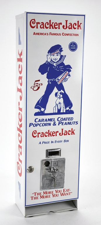 Baseball and Trading Cards - Cracker Jack Coin-Op Machine