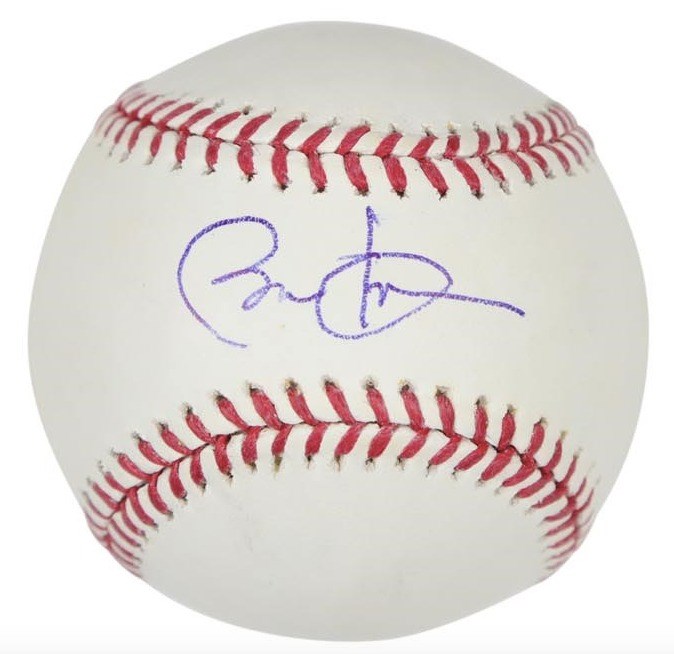 Baseball Autographs - Barack Obama Single Signed Baseball - Signed in the White House (PSA)