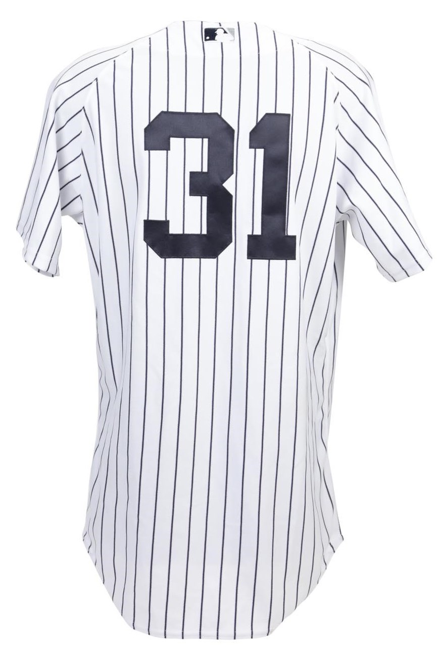 NY Yankees, Giants & Mets - 2013 Ichiro Suzuki Game Worn Yankees Jersey (MLB Holo & Photo-Matched)
