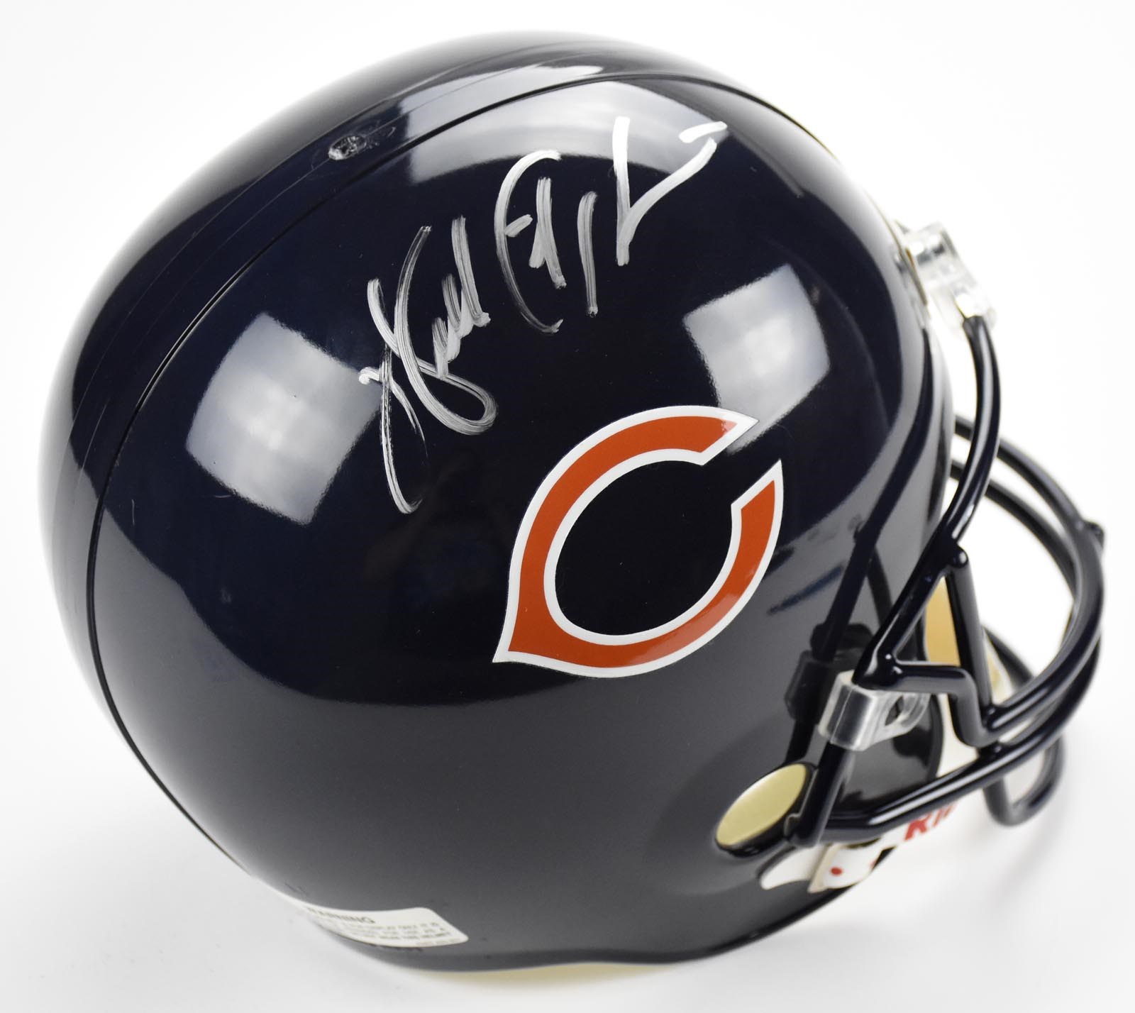 Autographs Football - Walter Payton Signed Chicago Bears Helmet