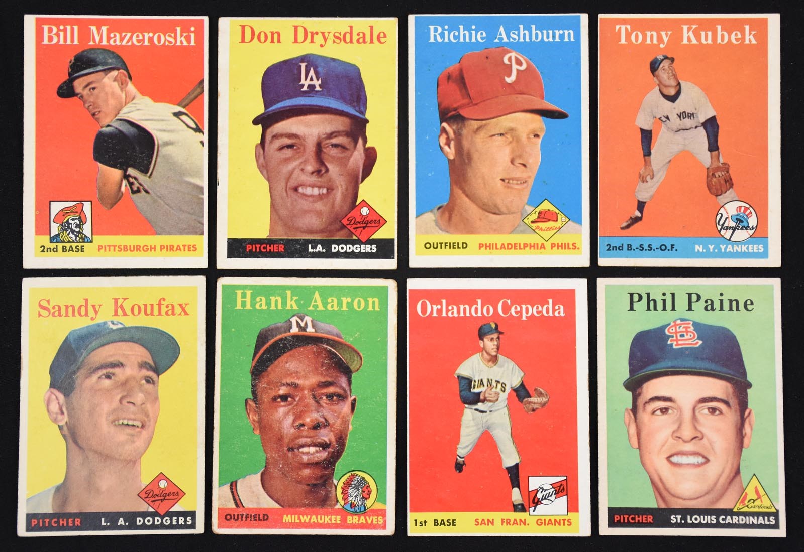 Baseball and Trading Cards - 1958 Topps Baseball Collection (9500+) with Stars