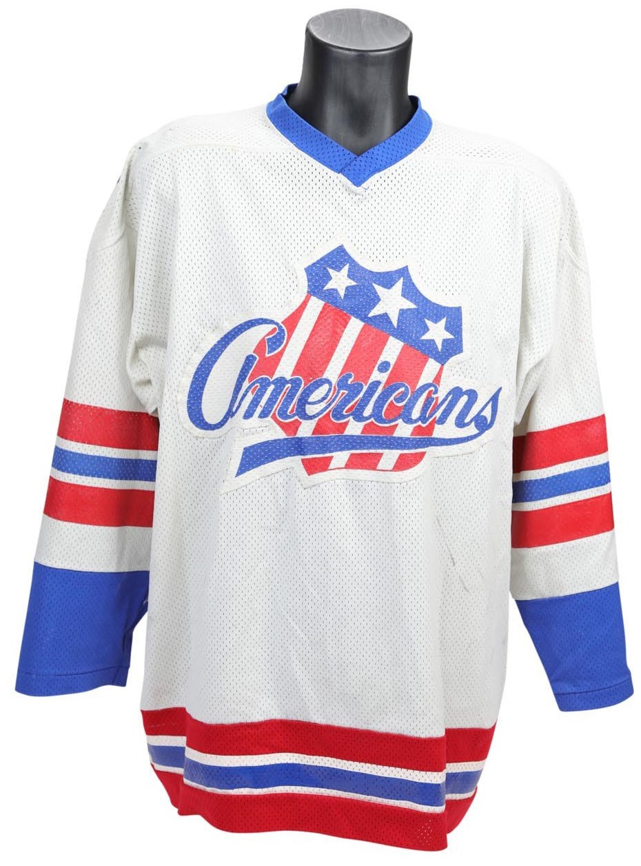Hockey - 1982-86 Heikki Leime Rochester Americans Game Worn Jersey