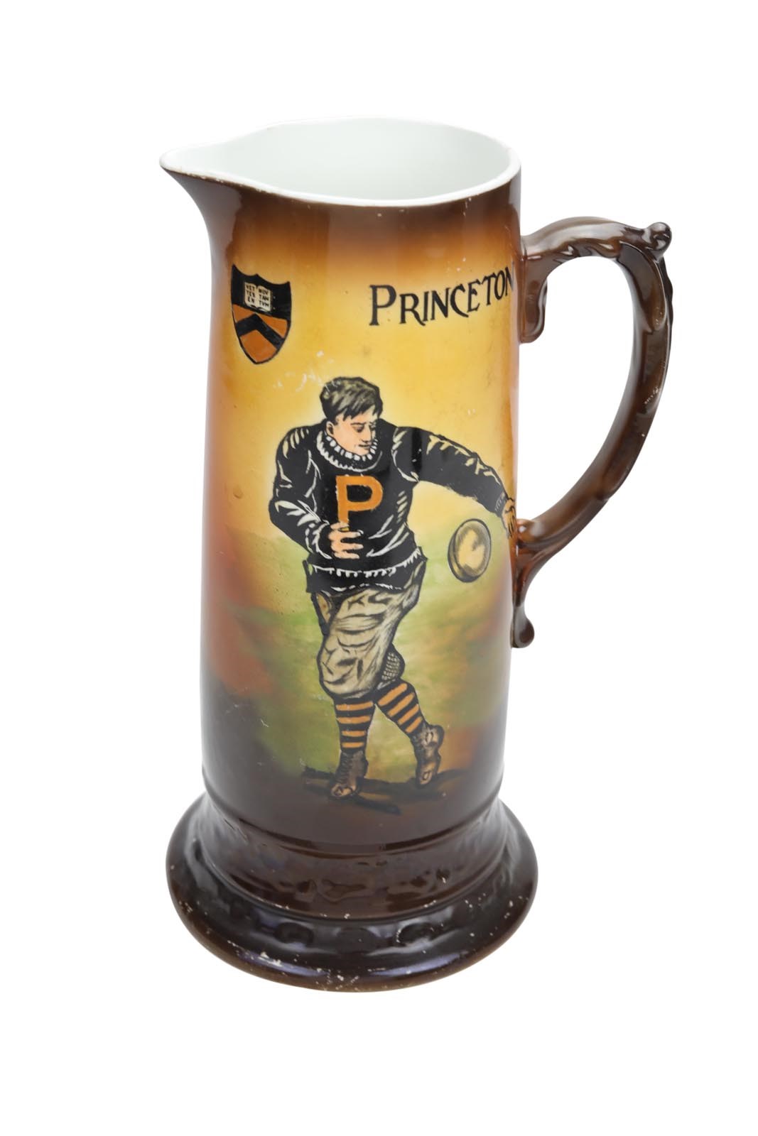 Football - Early 1900's Princeton Football Large Stein