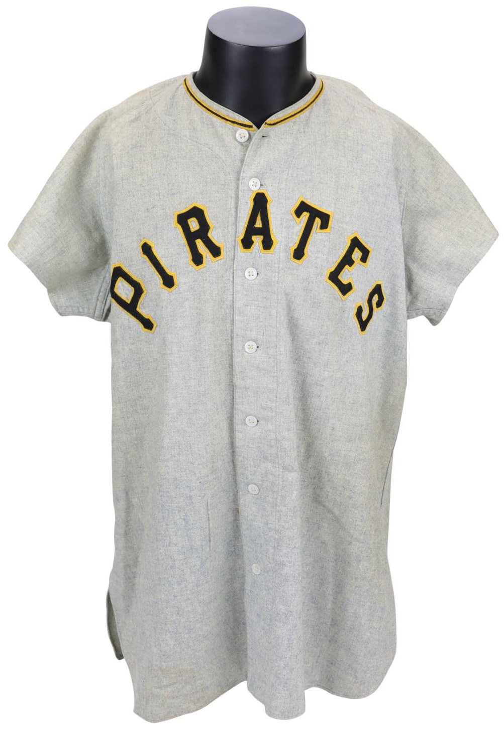 Clemente and Pittsburgh Pirates - 1950 Nanny Fernandez Pittsburgh Pirates Game Worn Jersey