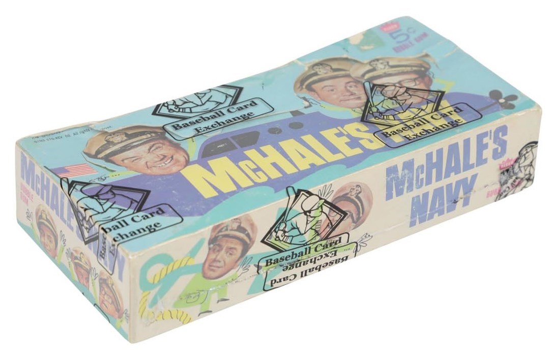- 1965 Fleer McHales Navy Full Unopened Wax Box