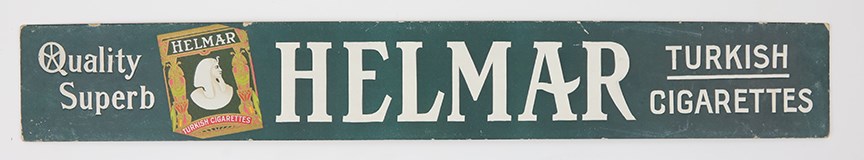 Early 1900's Helmar Tobacco Sign