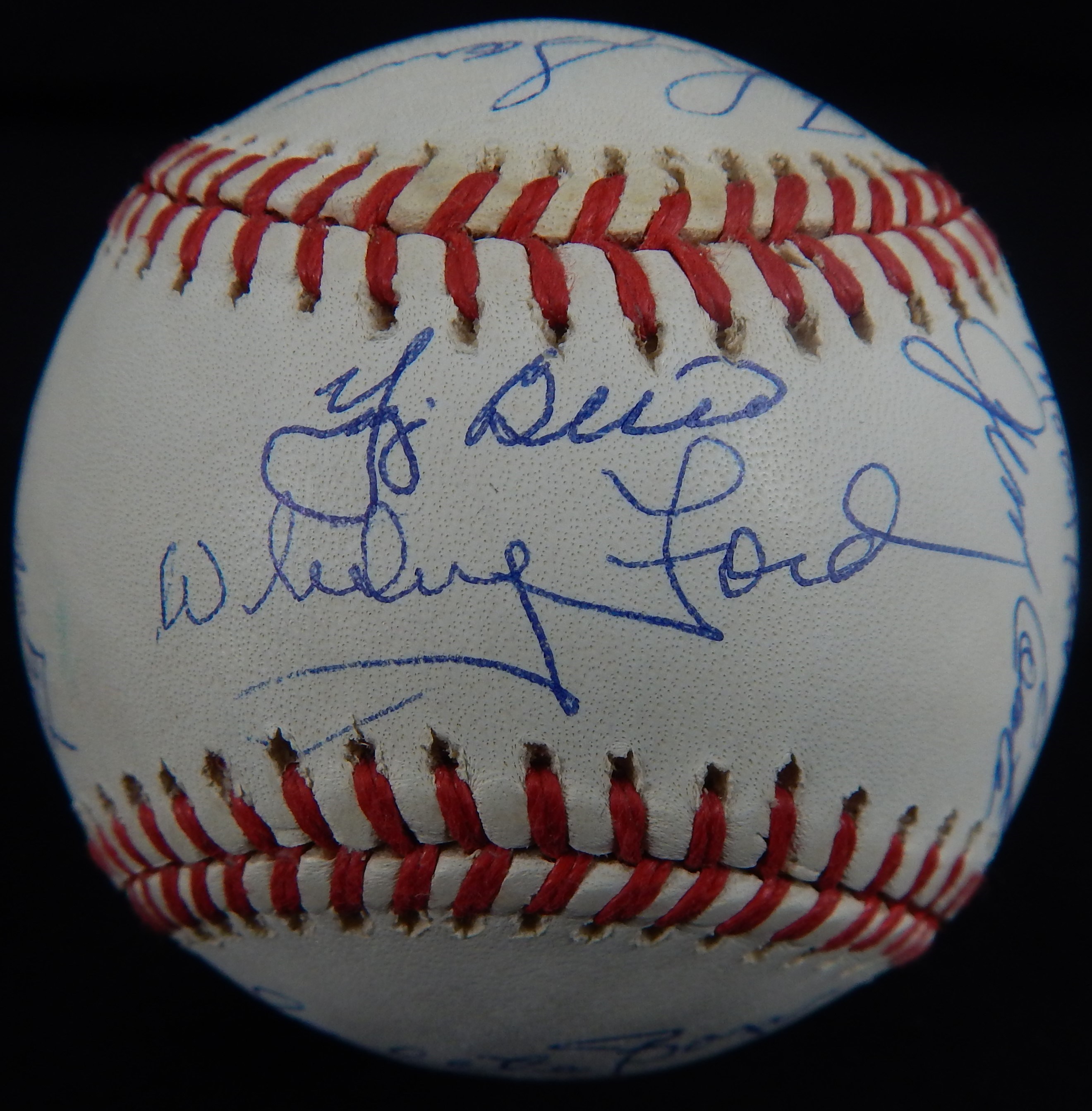 Baseball Autographs - 1961 New York Yankees Reunion Signed Baseball
