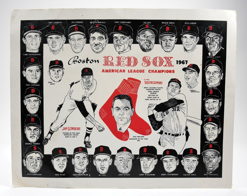 Boston Sports - 1967 Boston Red Sox Print