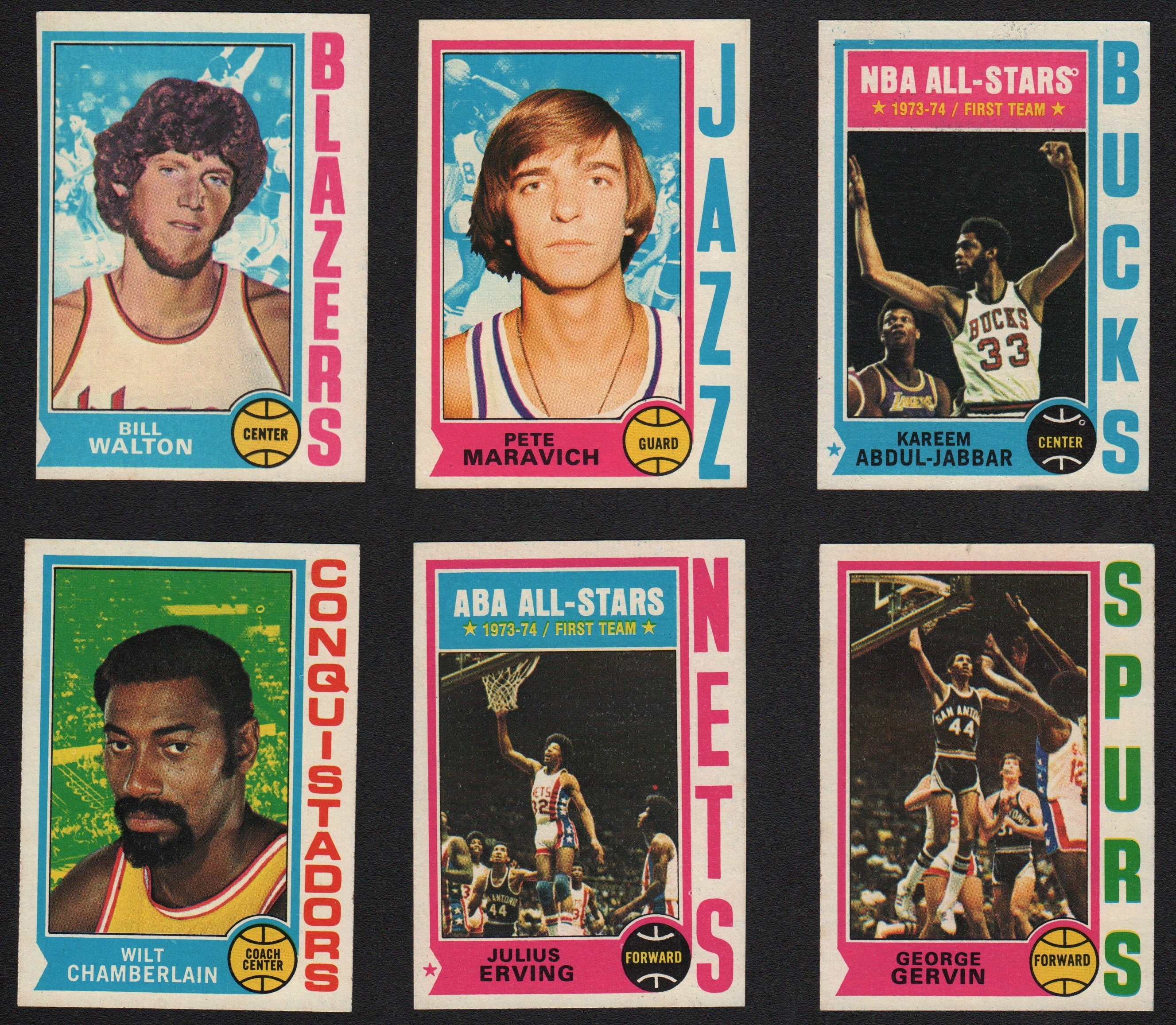 Basketball Cards - 1974-75 Topps Basketball High Grade Complete Set