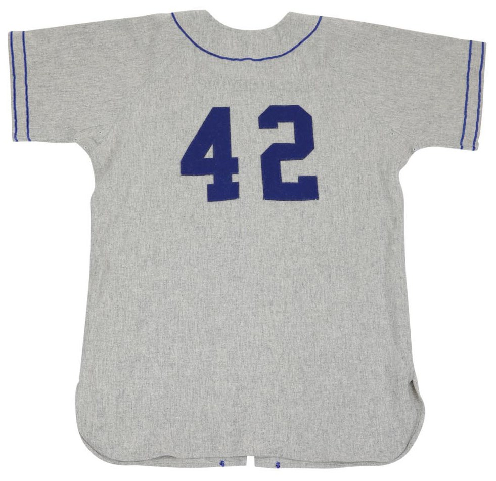 2013 Jackie Robinson Jersey Worn In The Movie 42 Signed By Rachel