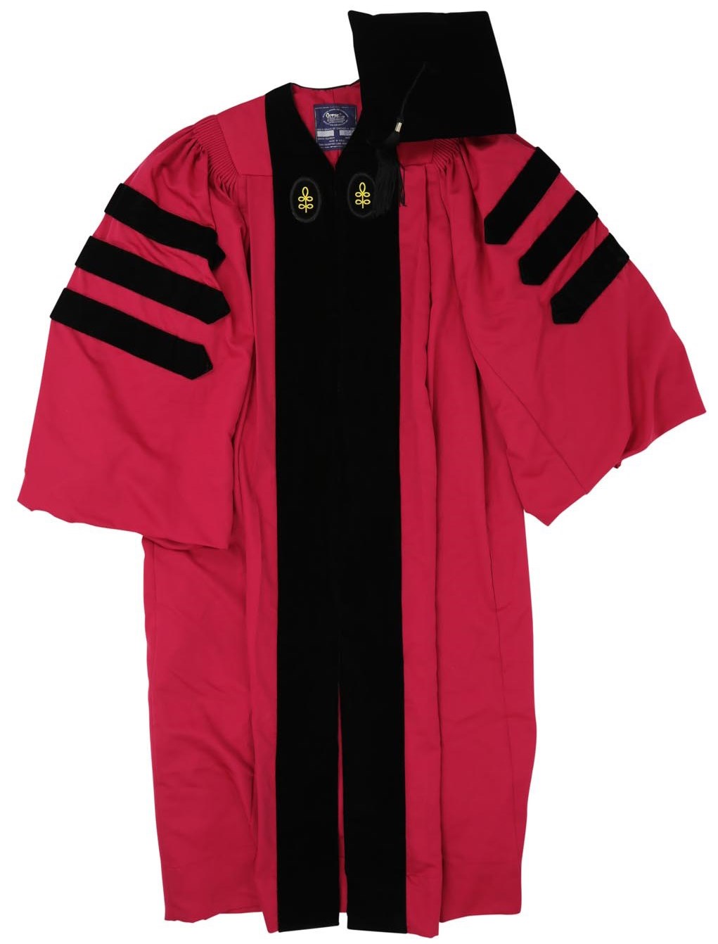 Harvard University Graduation Complete Doctoral Robe