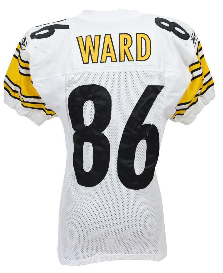 The Pittsburgh Steelers Game Worn Jersey Archive - 2001 Hines Ward Game Worn Pittsburgh Steelers Jersey - PHOTO-MATCHED (Steelers COA)