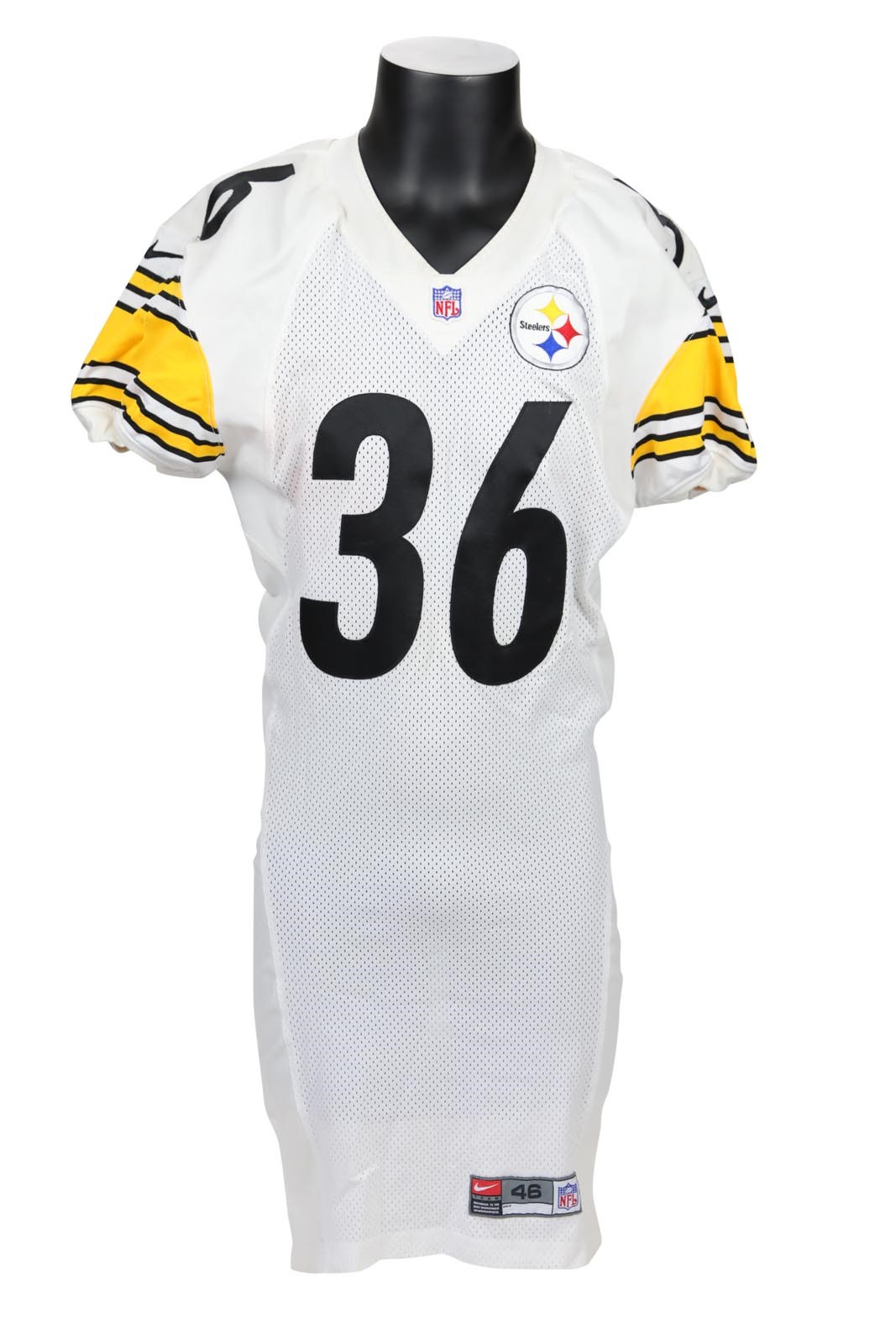 The Pittsburgh Steelers Game Worn Jersey Archive - 2000 Jerome Bettis Game Worn Pittsburgh Steelers "Touchdown" Jersey (Photo-Matched to Four Games, Steelers COA)