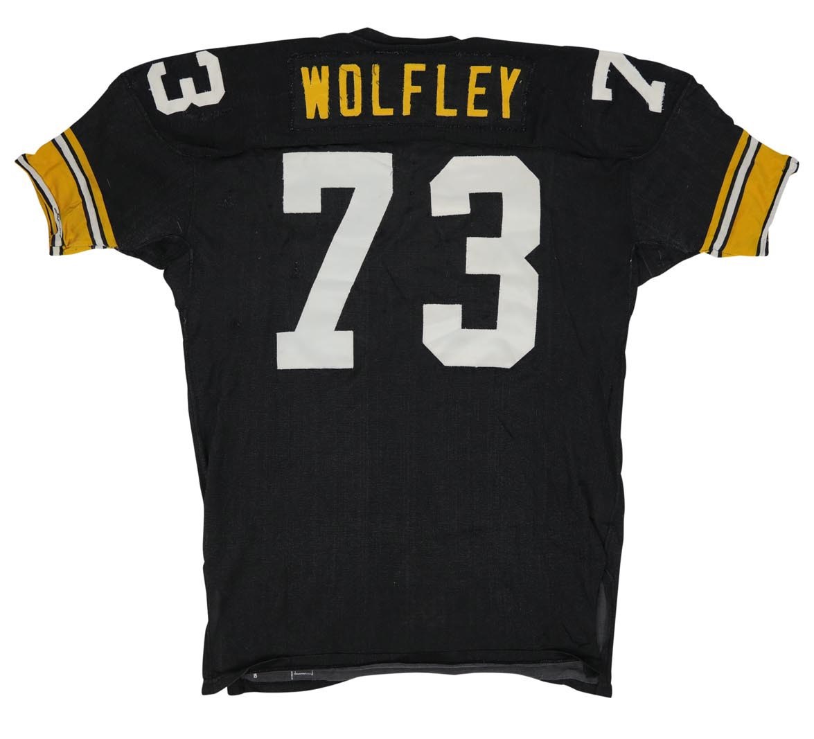 1983 Craig Wolfley Game Worn Pittsburgh Steelers Jersey (Photo-Matched, Steelers COA)