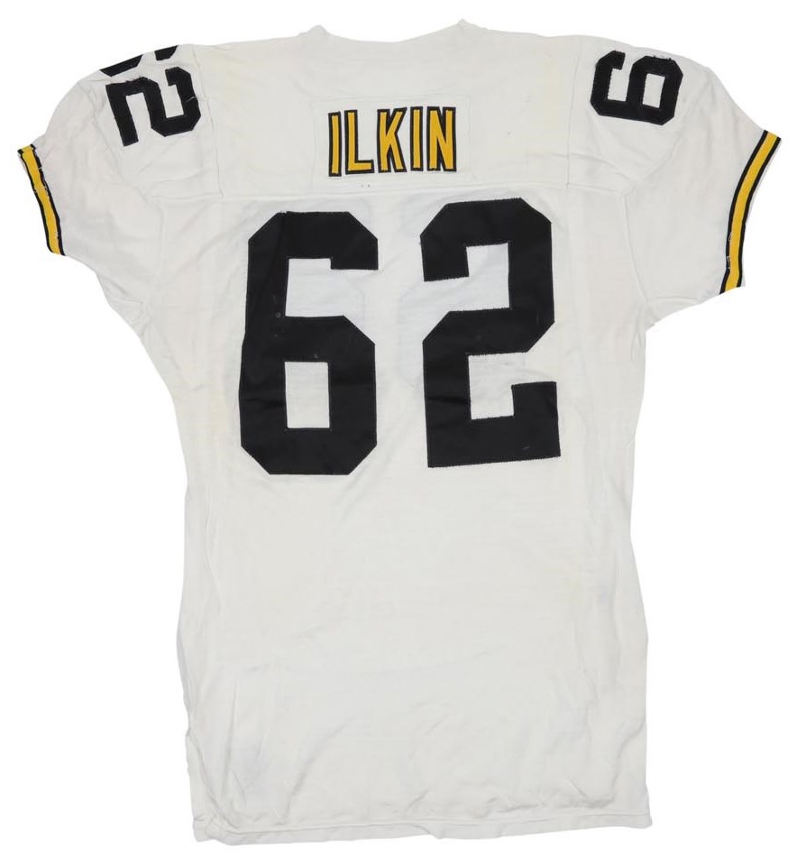 - 1987 Tunch Ilkin Game Worn Pittsburgh Steelers Jersey (Steelers COA)