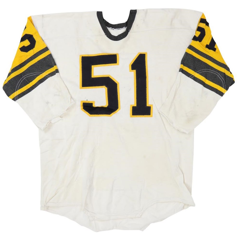 The Pittsburgh Steelers Game Worn Jersey Archive - 1961-64 Buzz Nutter Game Worn Pittsburgh Steelers Jersey (Steelers COA)