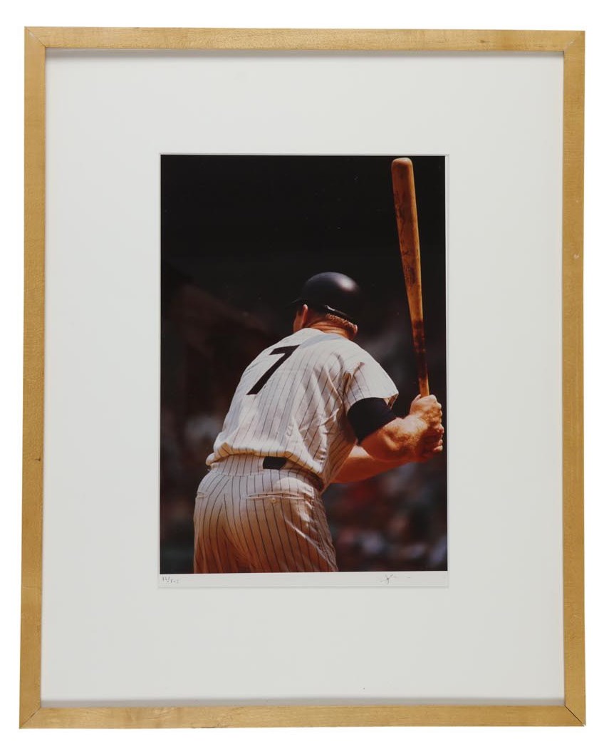 Mickey Mantle Photograph by Neil Leifer (Leifer Letter)