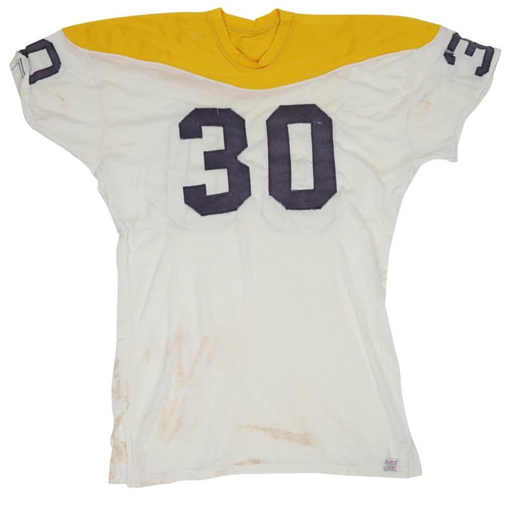 The Pittsburgh Steelers Game Worn Jersey Archive - 1966/67 Willie Asbury Game Worn Pittsburgh Steelers Jersey (Steelers COA)
