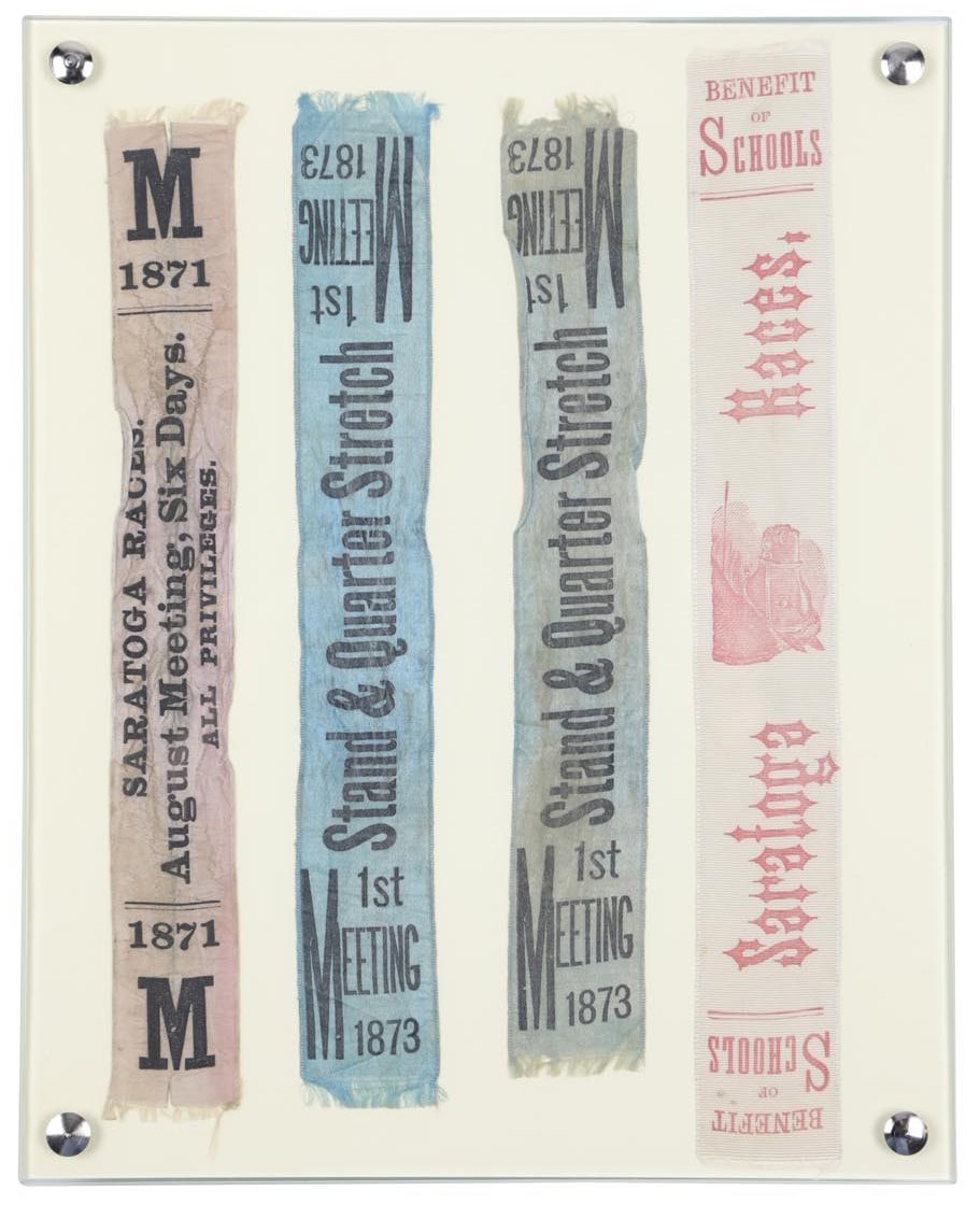 Historic Ribbons From Saratoga Race Course (4)