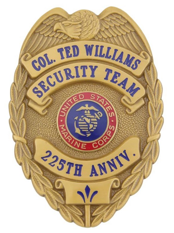 Ted Williams Security Team Badge