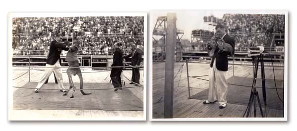Muhammad Ali & Boxing - 1920’s Primo Carnera Wire Photograph Collection (4)
