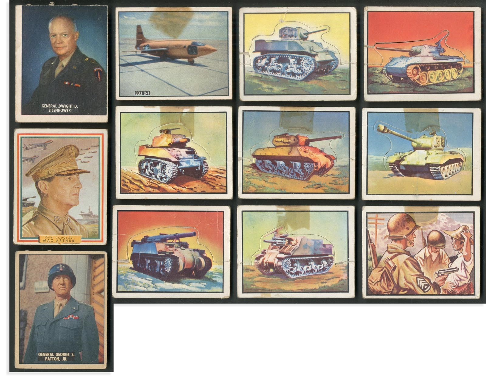 1950 Topps R709-2 Freedom's War Complete Set