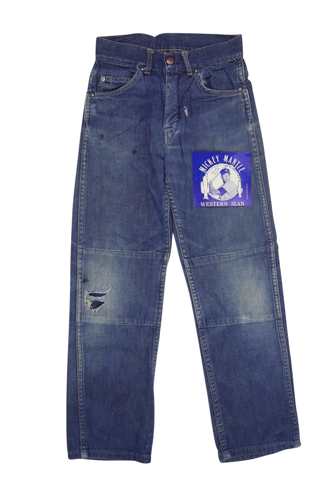 Mantle and Maris - 1960's Mickey Mantle Jeans