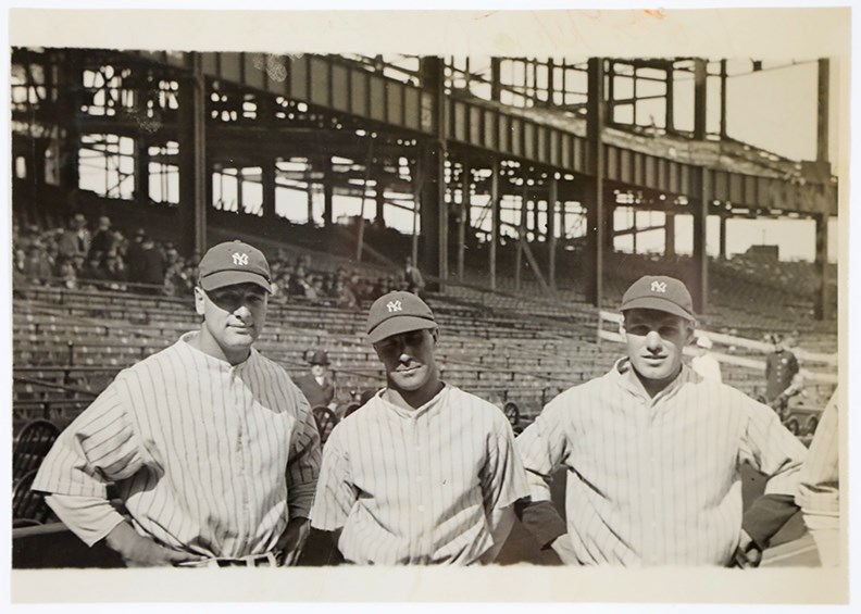 Vintage Sports Photographs - 1929 Lou Gehrig and Friends Type I Photo