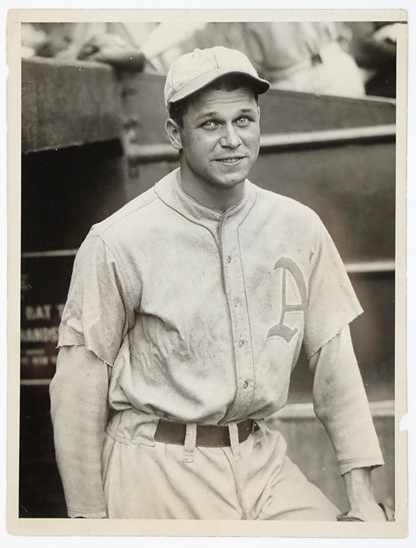 Vintage Sports Photographs - Jimmy Foxx "Get This Guy A Decent Uniform" Type I Photo