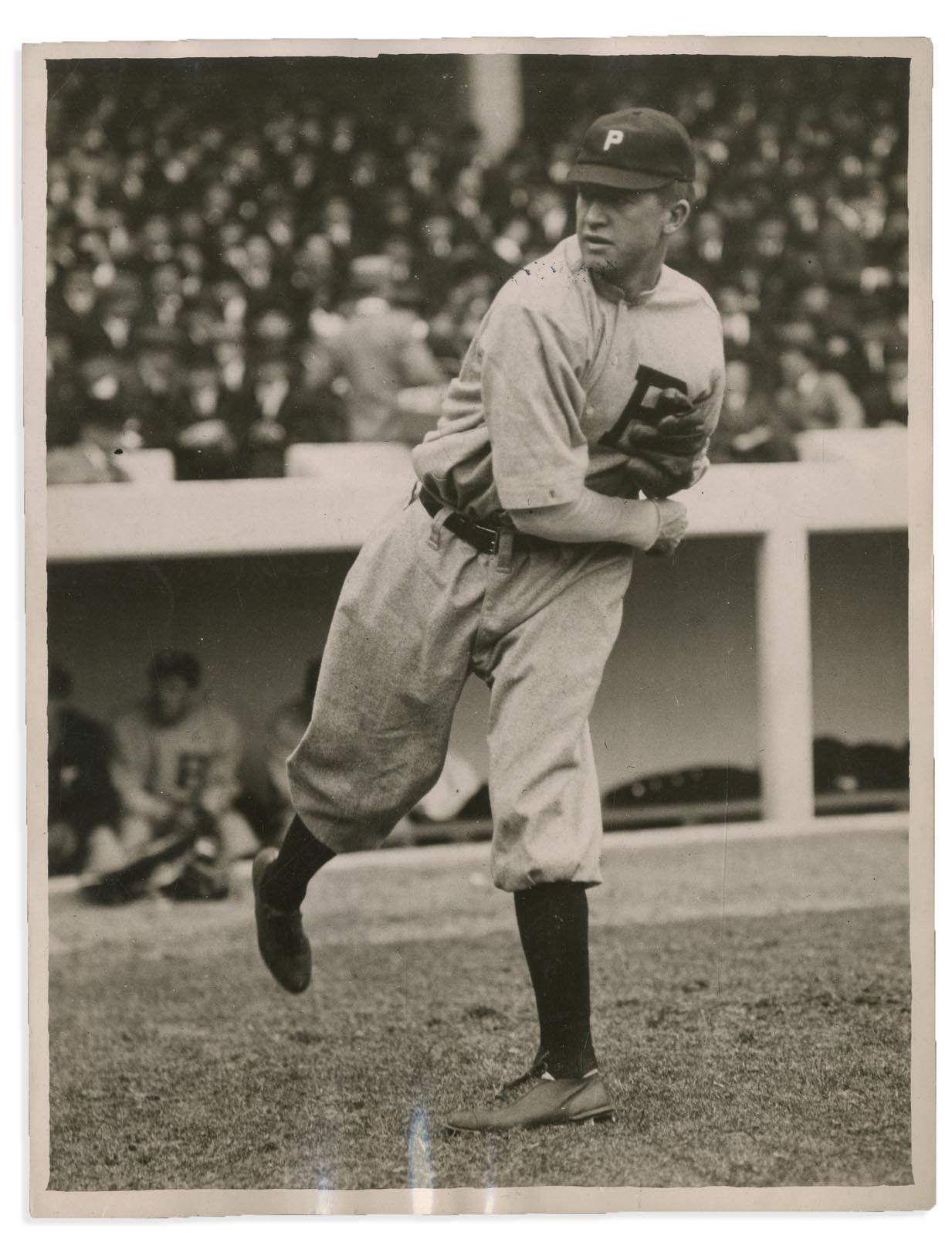 Vintage Sports Photographs - 1913 Grover Cleveland Alexander by Paul Thompson Type I Photograph